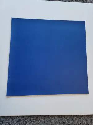 12x12 Faux Leather Vinyl - Royal Blue