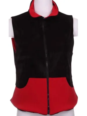 Black Velvet   Red Reversible Vest