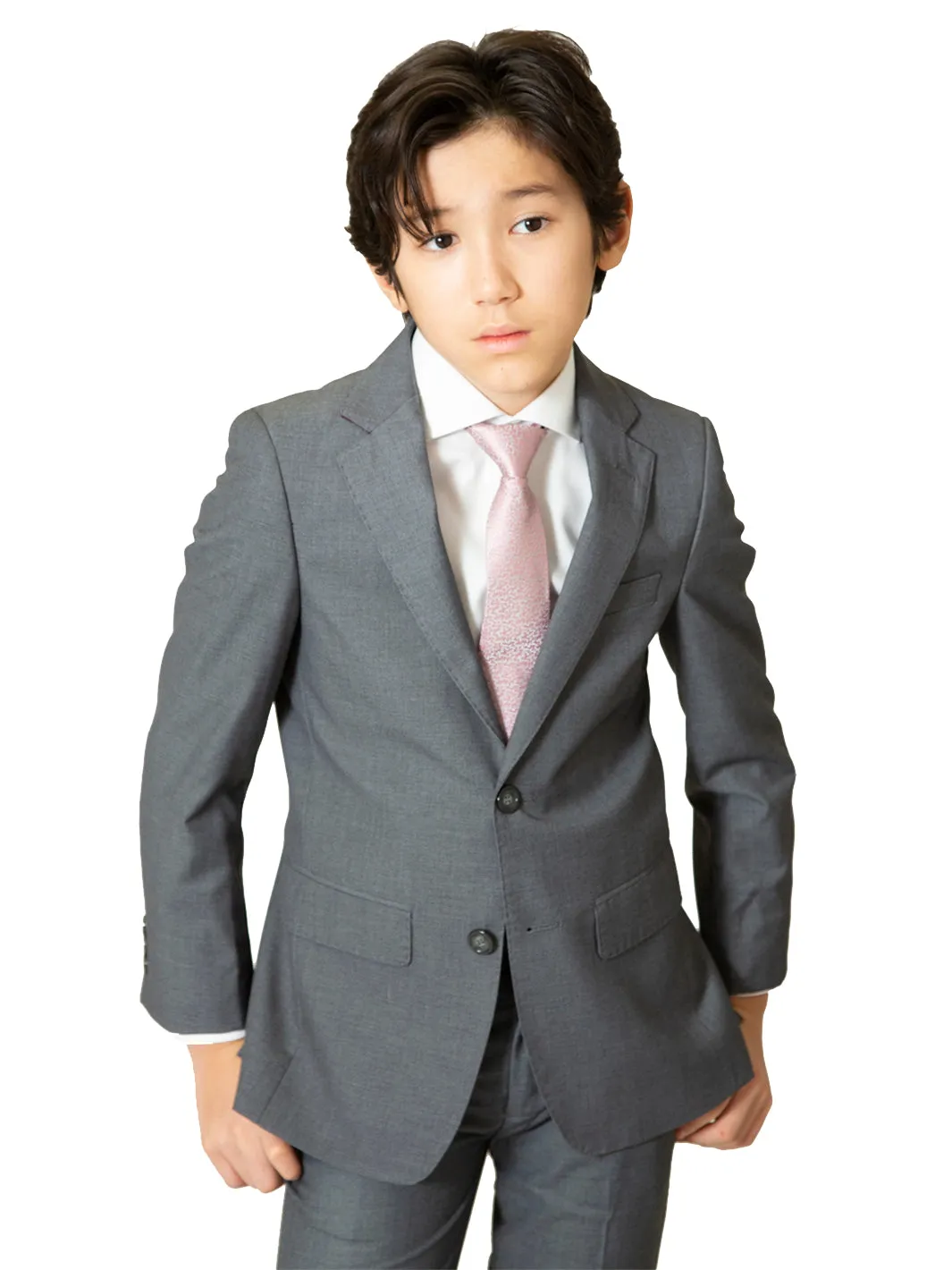 Boy's TR Suit Blazer - Grey