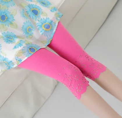 Candy-colored leggings