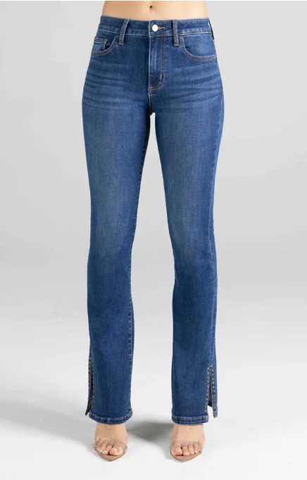 CEROS Mid Rise Boot Cut Jean