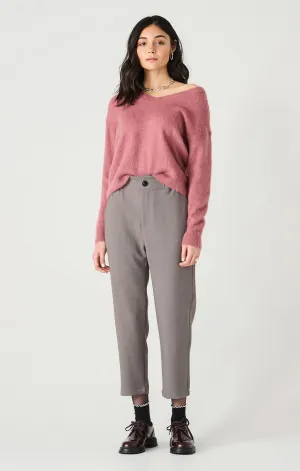 Dex Dusty Rose Soft Touch Pullover Sweater