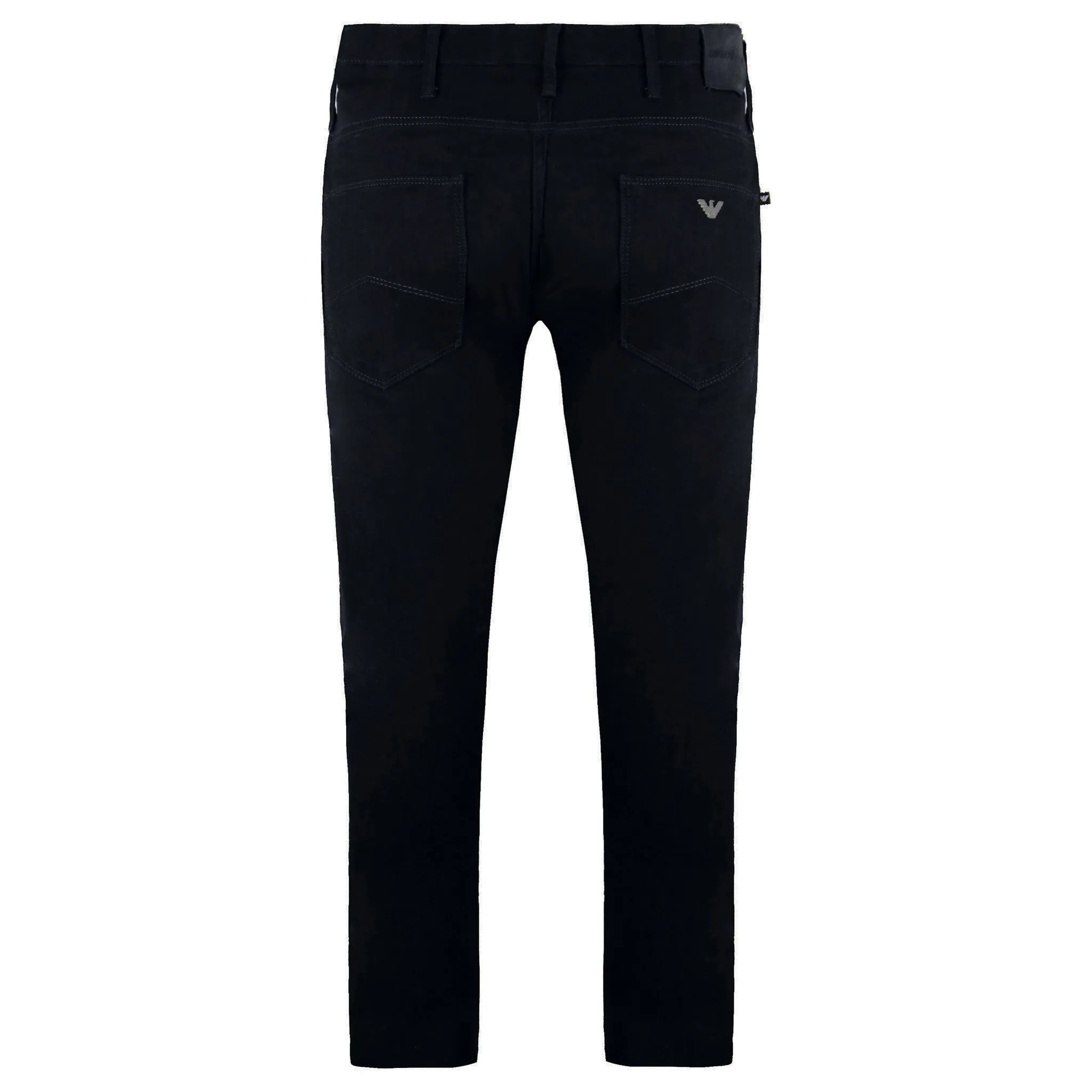 Emporio Armani J06 Slim Fit Mens Black Jeans