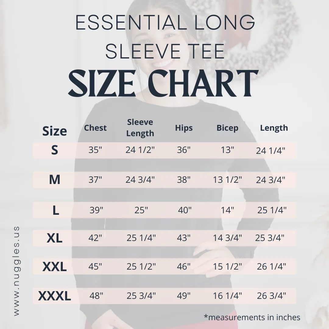 Essential LONG SLEEVE Tee (Solids)
