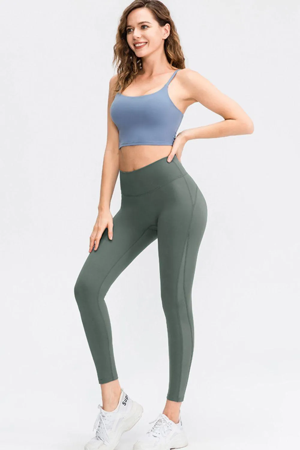 Fitness Enthusiast Slim Fit High Waist Yoga Leggings