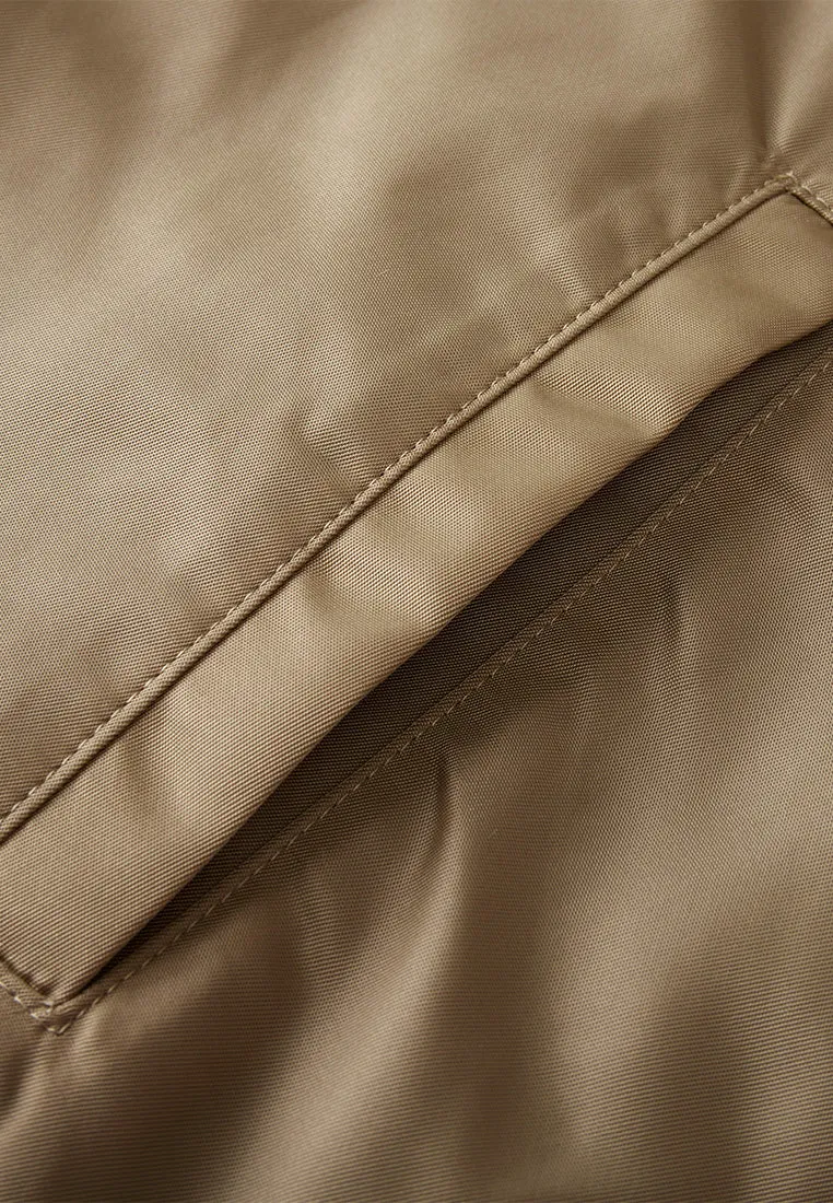 Fur-lining Zip-fastening Vest