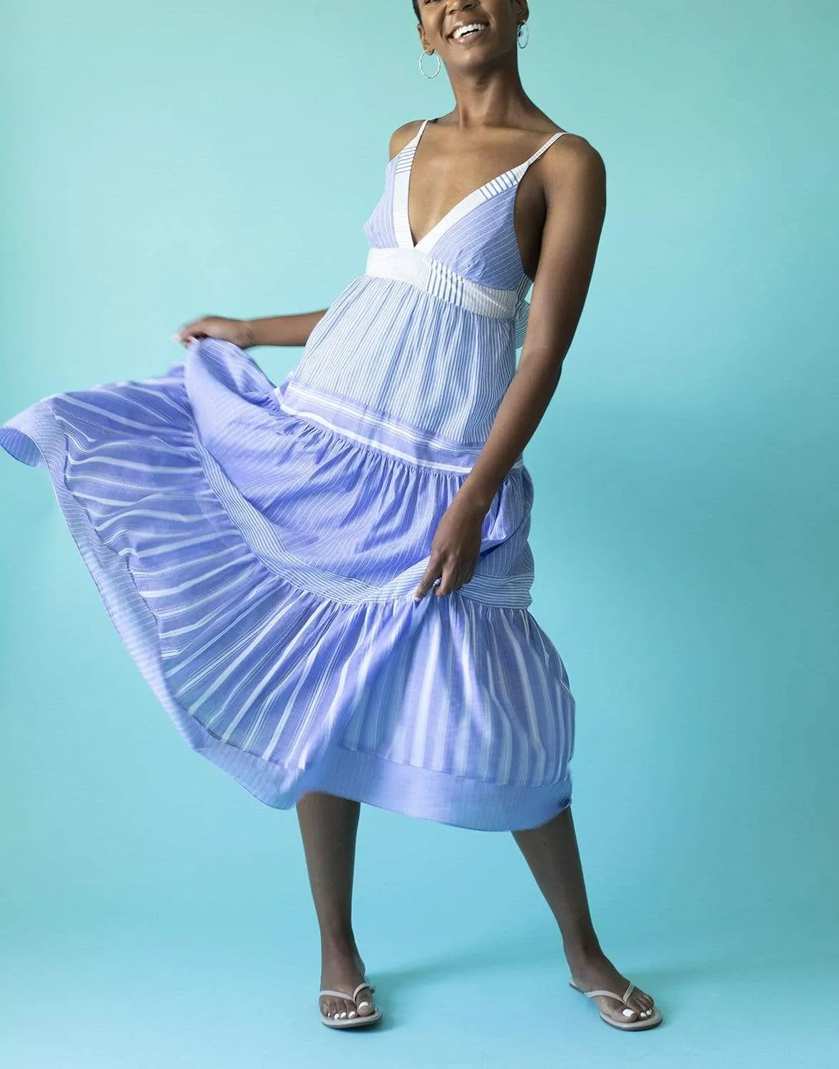 Getting Vertical Beach Gown