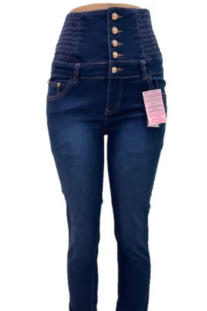 High Rise Bow Tie Jeans