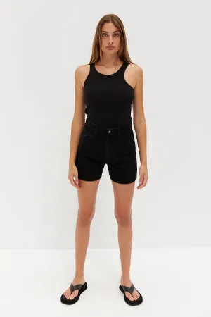 Jean Shorts - Black