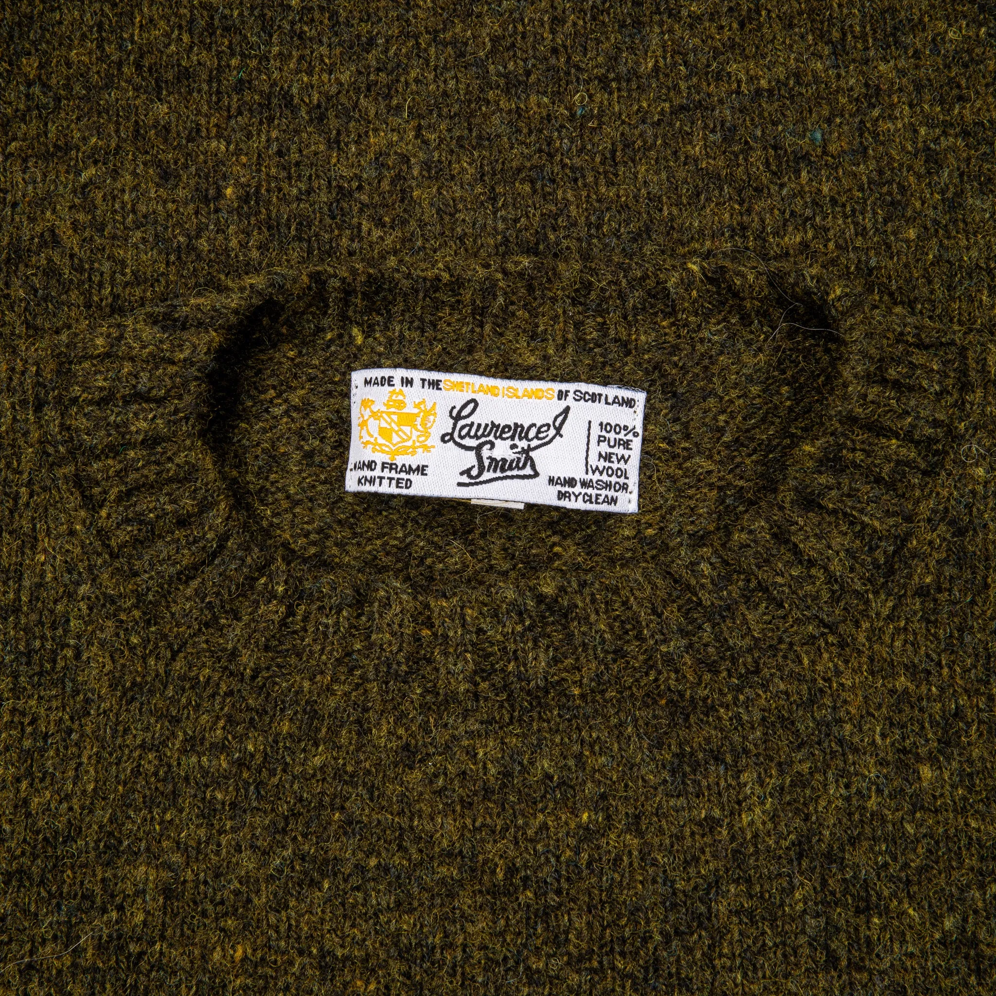 Laurence J. Smith Super Soft Seamless Crew Neck Pullover Pineshadow