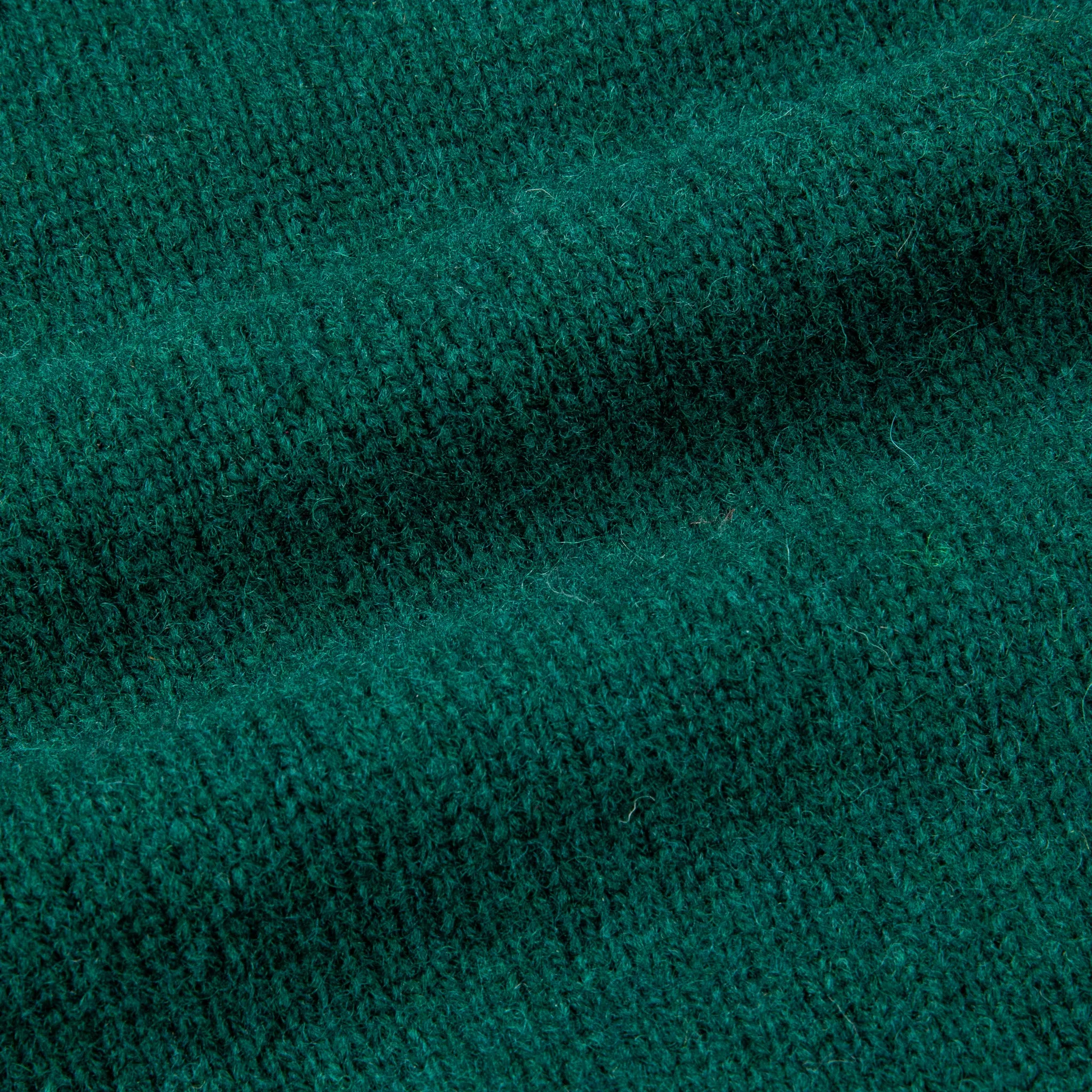 Laurence J. Smith Super Soft Seamless Roll Neck Pullover Forest