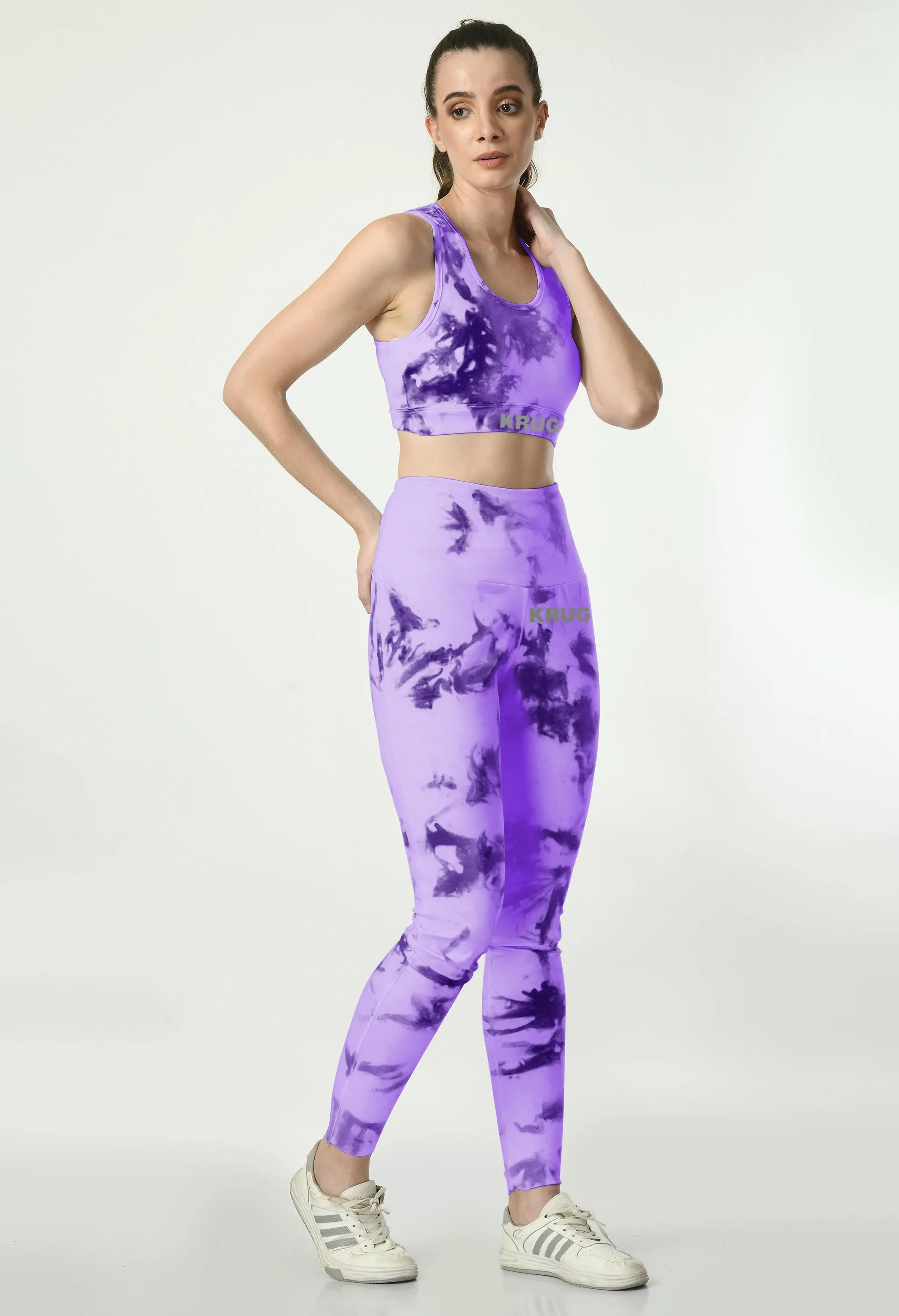 Lavender Twilight Leggings For Women