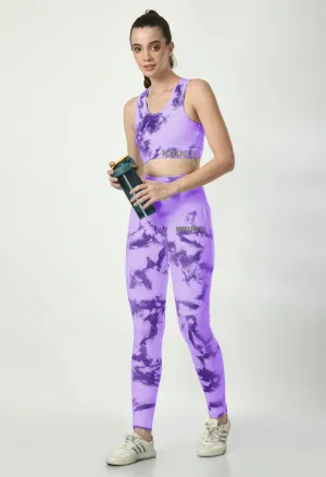 Lavender Twilight Leggings For Women