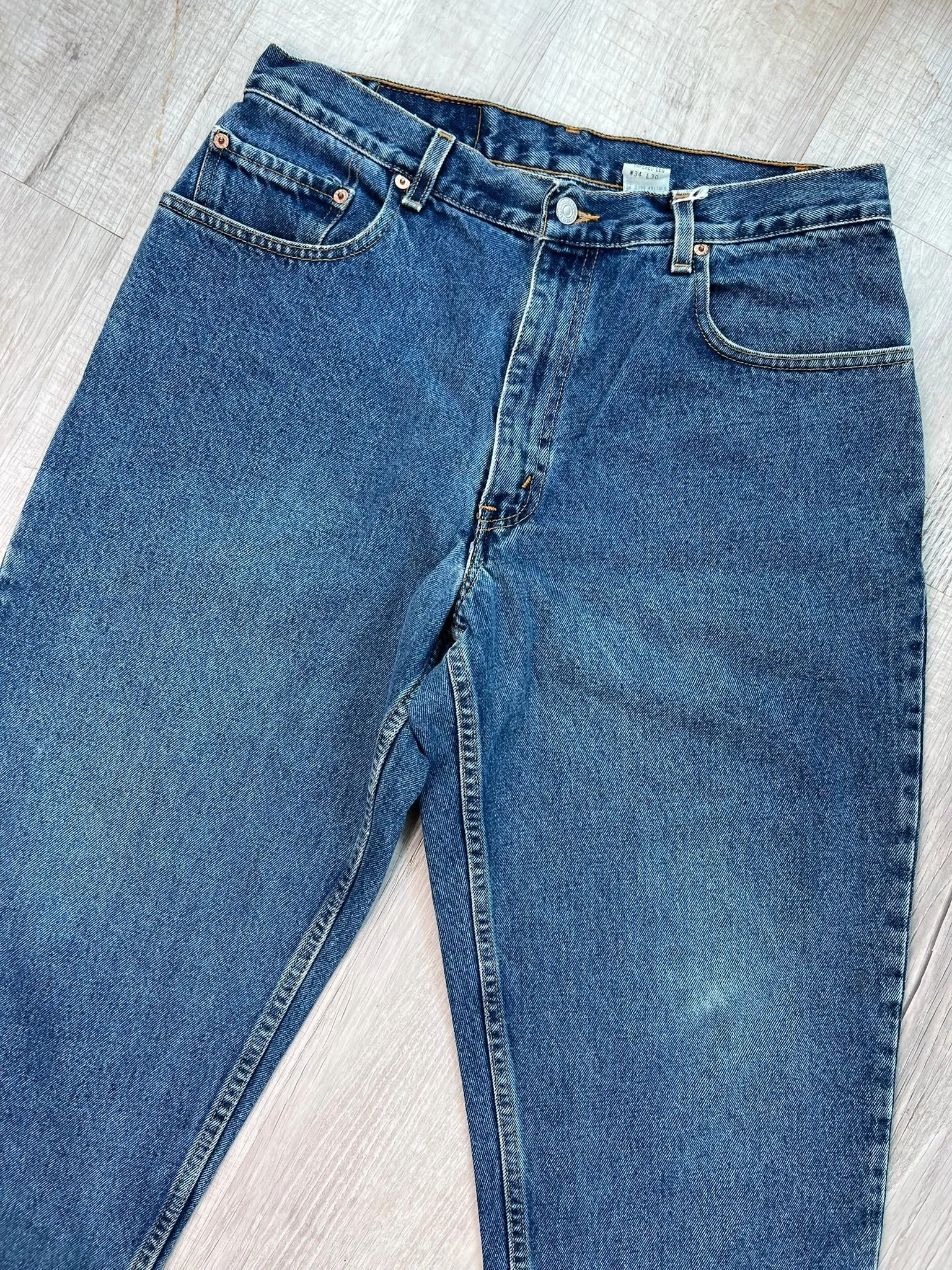 Levi's 560 Loose Fit Tapered Leg Blue Wash Jeans