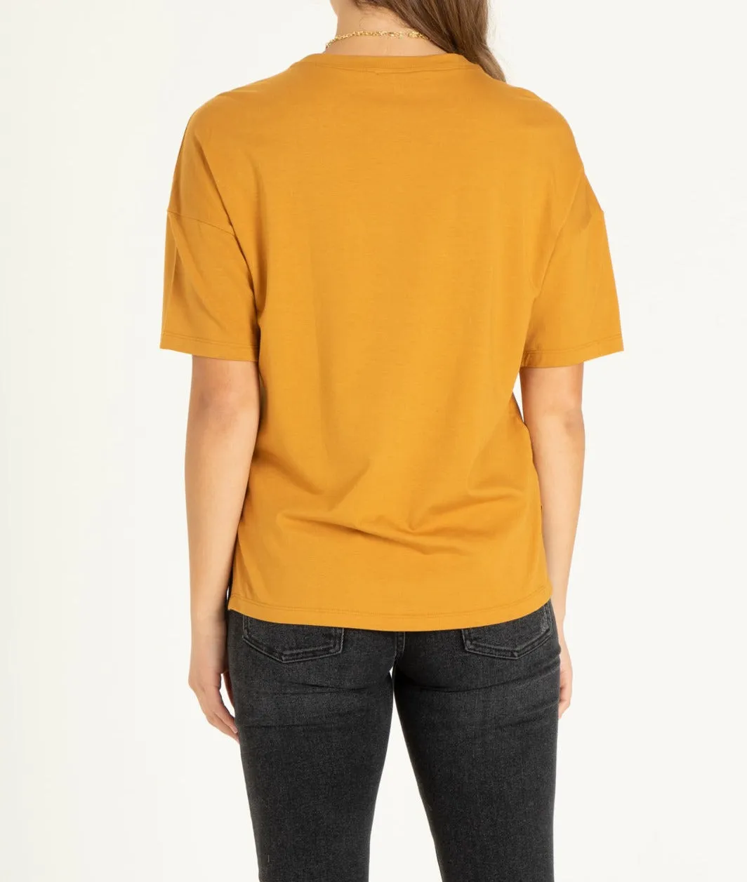 MAKENNA MODAL TOP GOLDEN SPICE