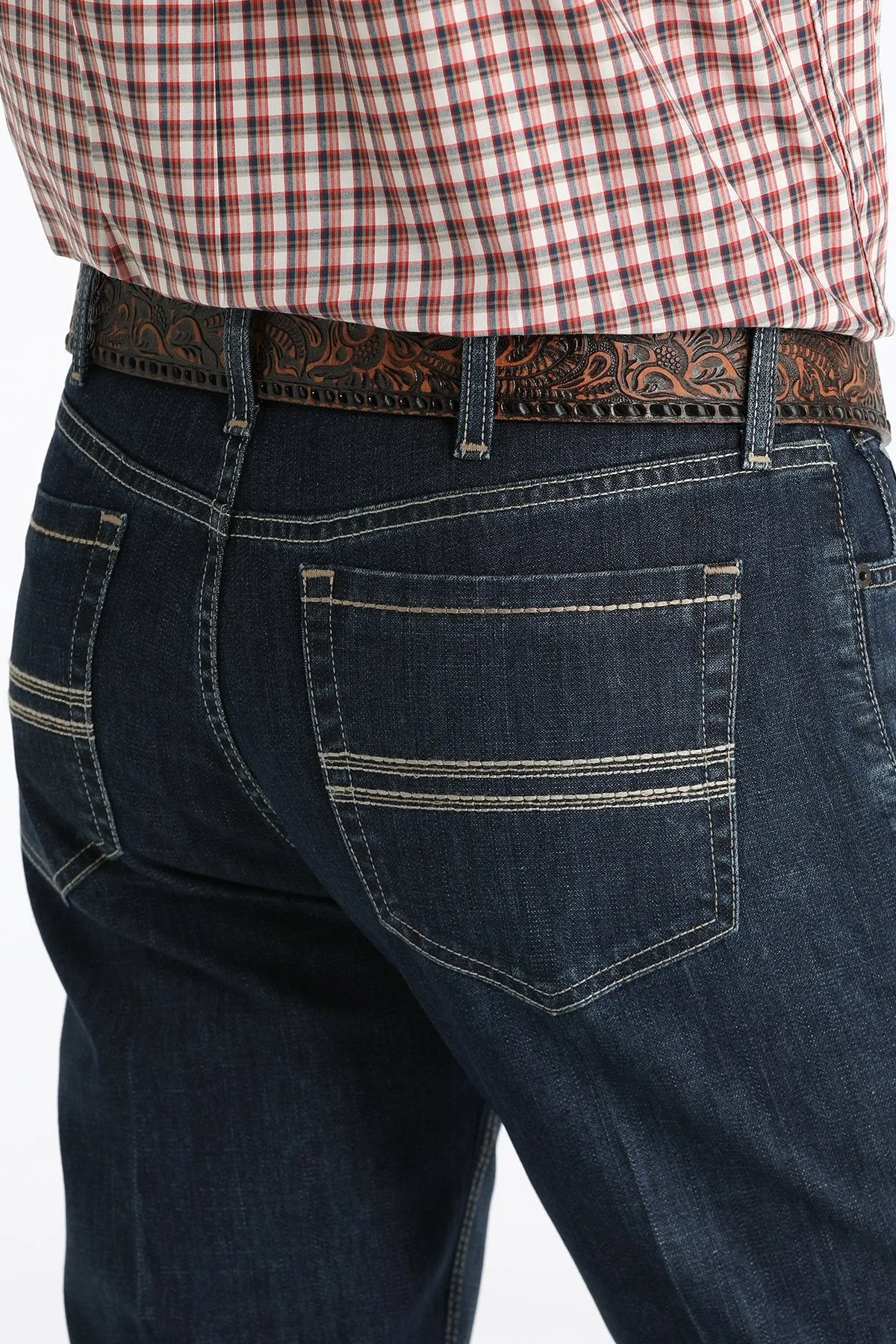 Men's Cinch Silver Label Dark Wash Straight Leg Jean
