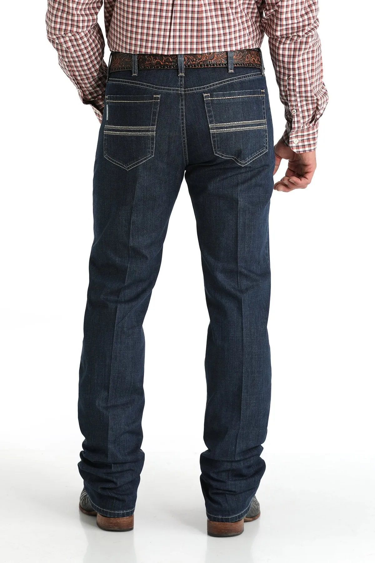 Men's Cinch Silver Label Dark Wash Straight Leg Jean