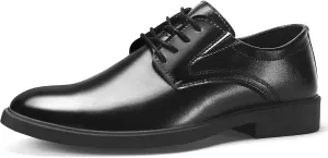 Mens Dress Shoes Formal Oxford Slip On Business Derby Classic Lace-Up Tuxedo Shoes