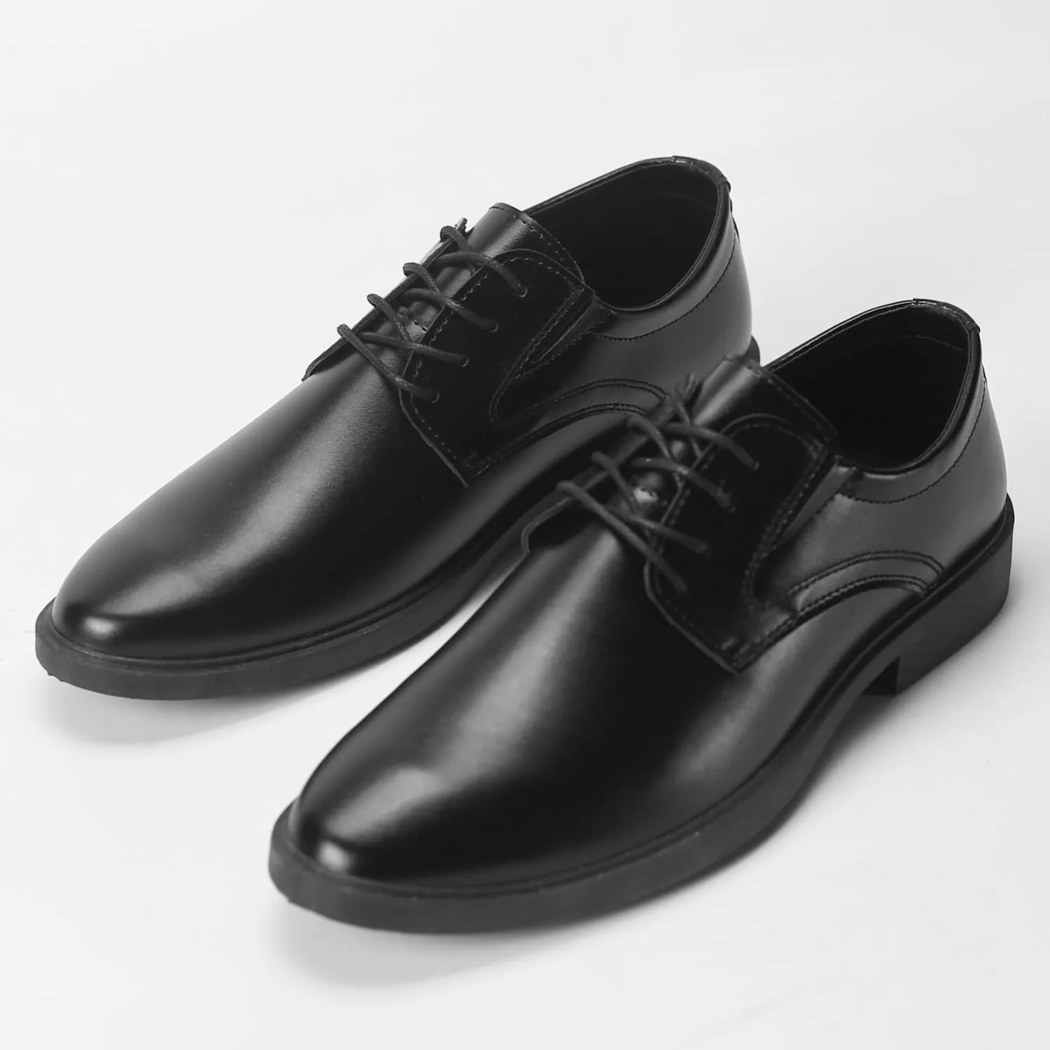 Mens Dress Shoes Formal Oxford Slip On Business Derby Classic Lace-Up Tuxedo Shoes
