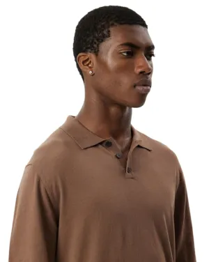 Mens Essential Knit Ss Polo