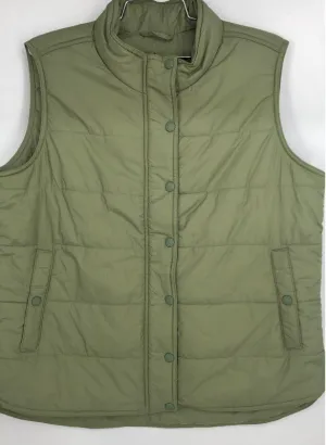 NWT Southern Tide Women's Seagrass Green Cobie Puffer Vest - Size XL