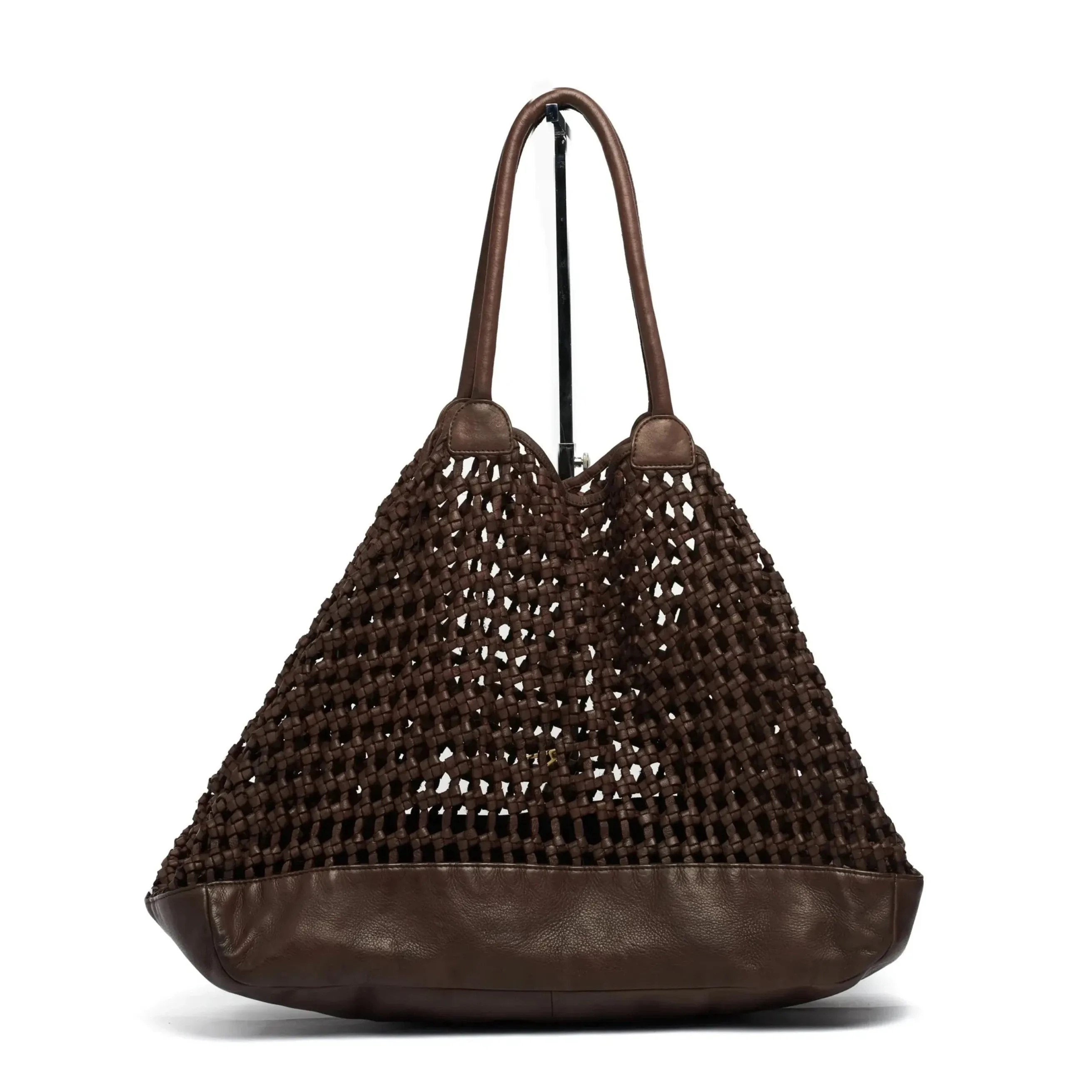 Pebbly Leather Bag