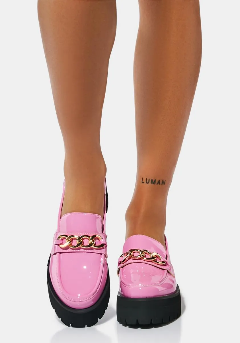 Pink Ardeman Oxfords
