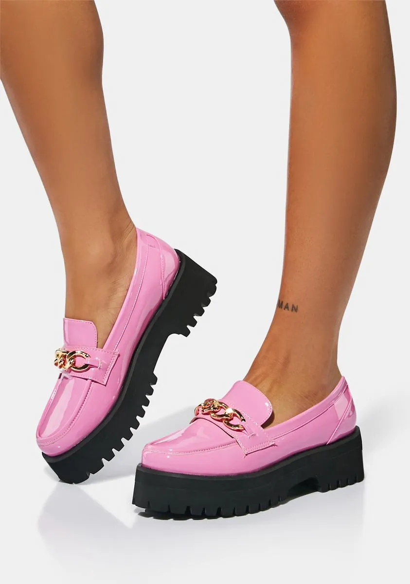 Pink Ardeman Oxfords