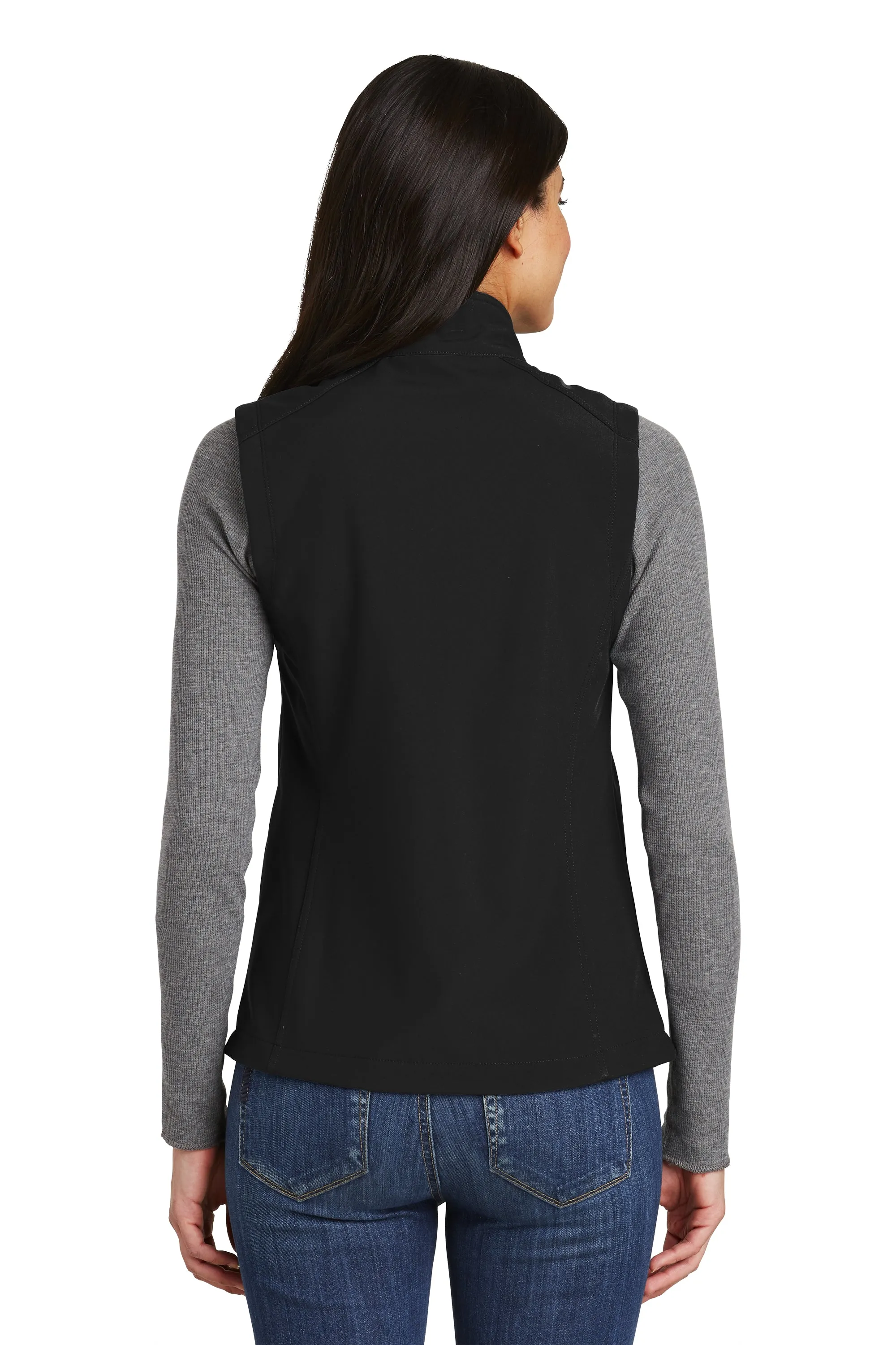 Port Authority Soft-Shell Black Vest L325 (Women's)