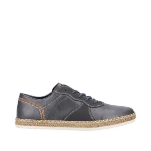 Rieker Men's Lace Up Sneakers- Blue