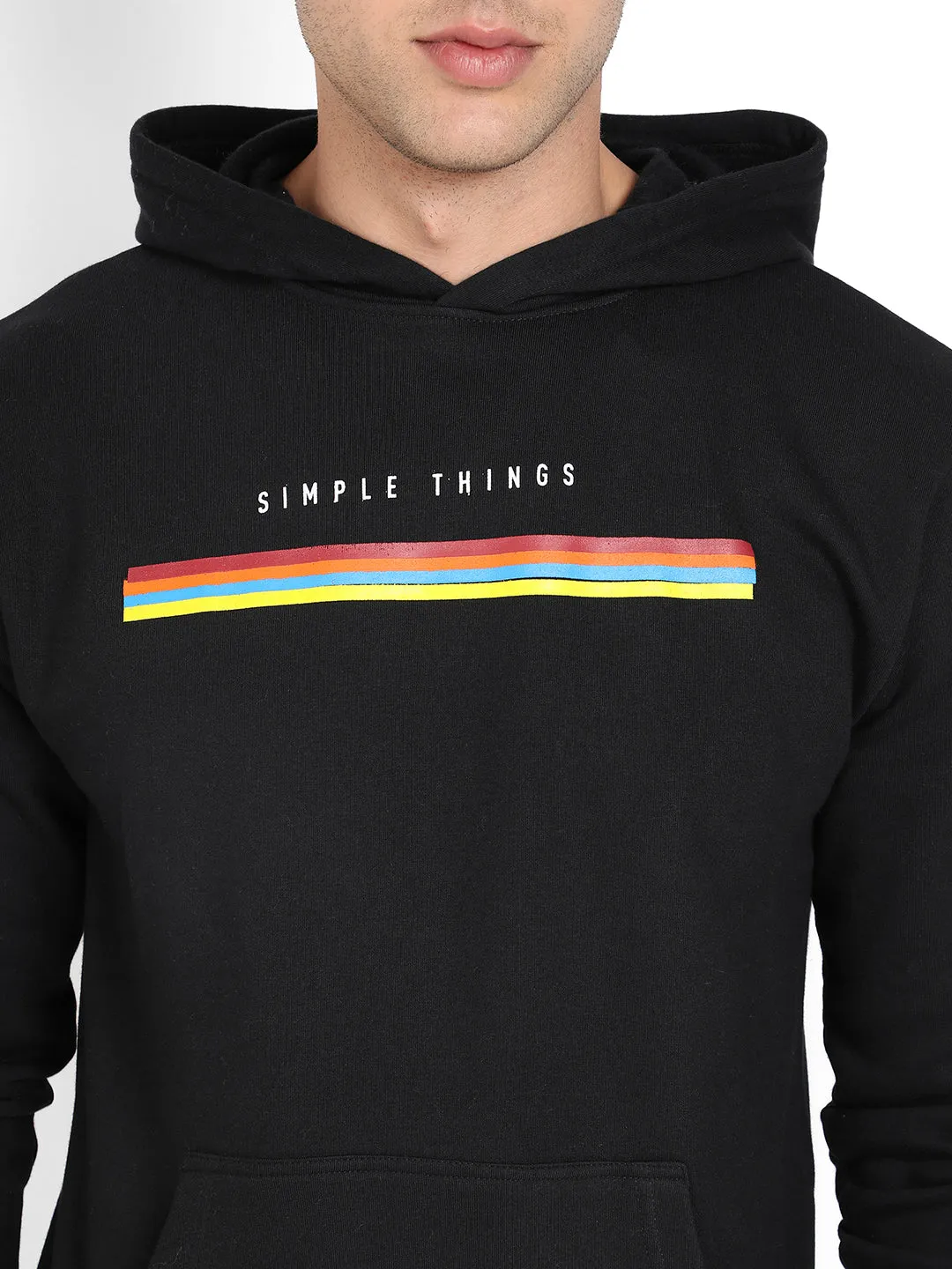 Simple Things Hoodie With Kangaroo Pocket