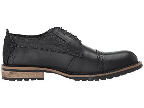 Steve Madden Men's Shandy Oxford, Black Leather, 13 US/US Size Conversion M US