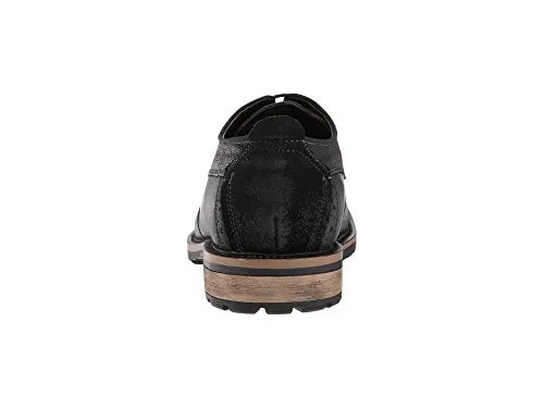 Steve Madden Men's Shandy Oxford, Black Leather, 13 US/US Size Conversion M US