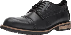 Steve Madden Men's Shandy Oxford, Black Leather, 13 US/US Size Conversion M US