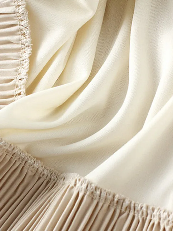 Stylish Irregular Solid Color Falbala Skirts
