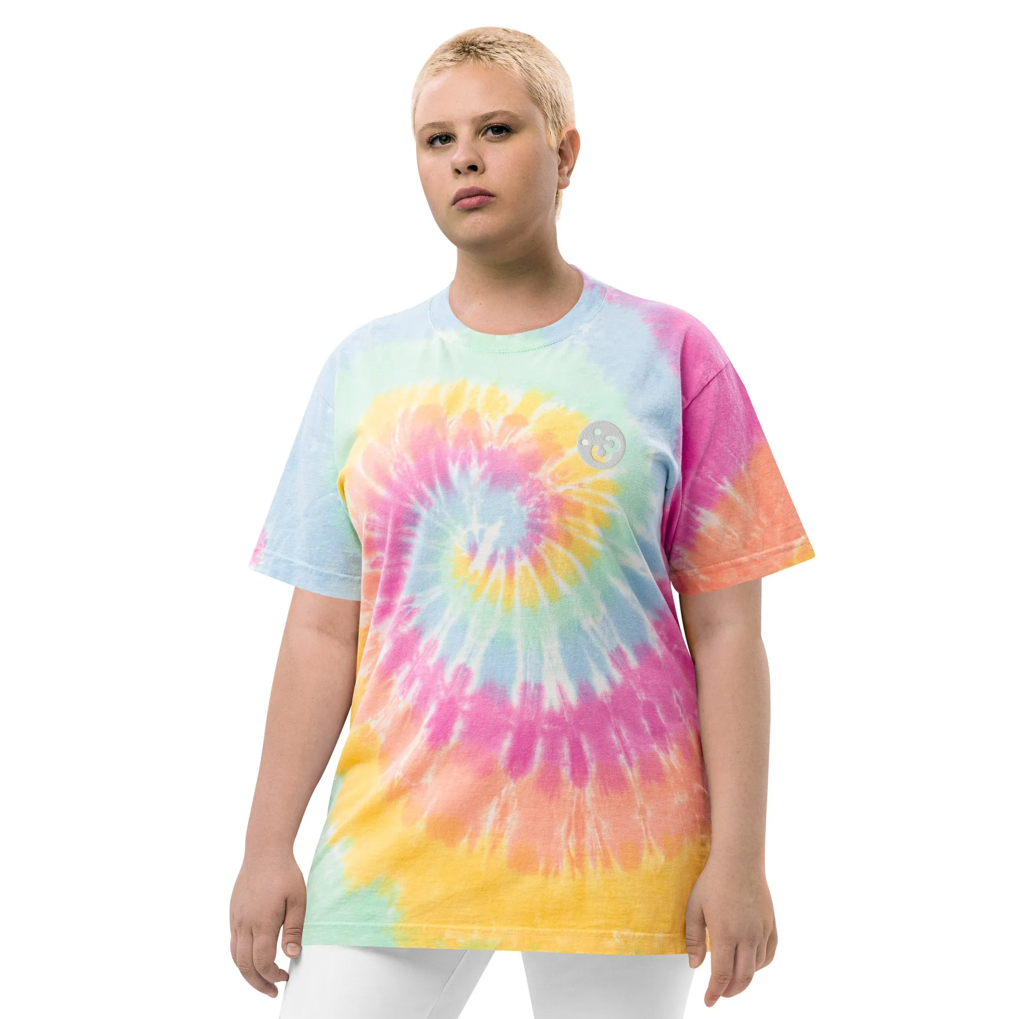Swag Junkies Oversized tie-dye t-shirt
