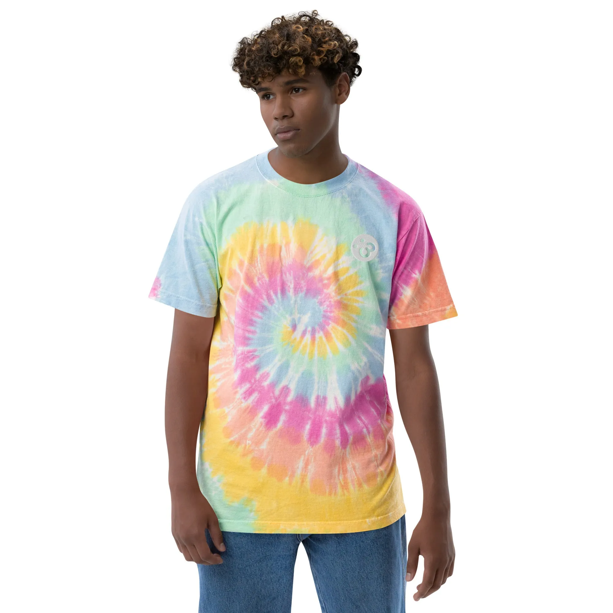 Swag Junkies Oversized tie-dye t-shirt