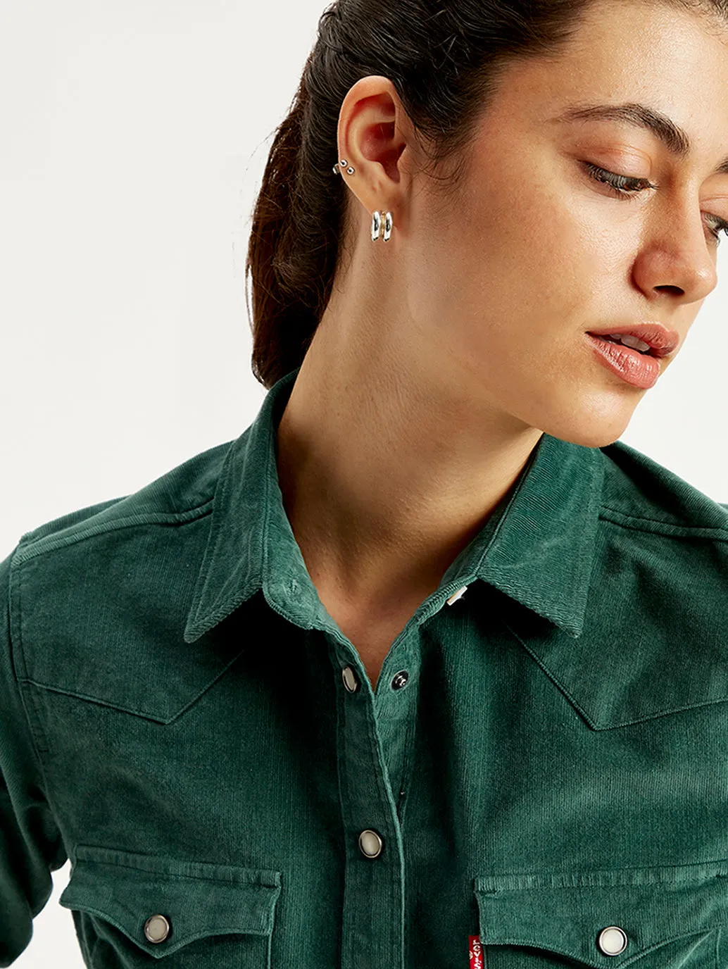 Women's Solid Regular Fit Shirt